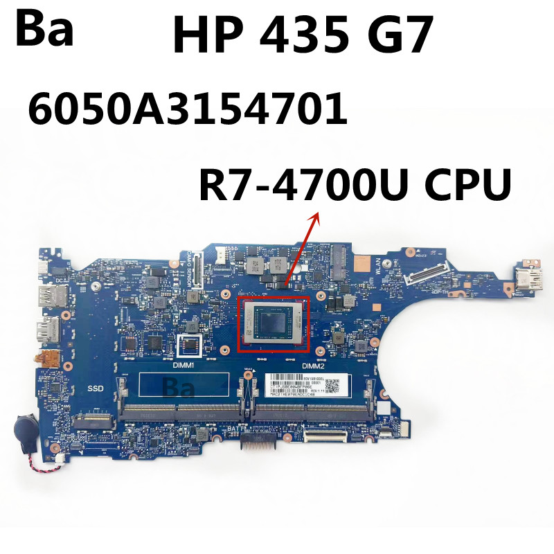 Amd Cpu Ryzen 7 - Für hp probook x360 435 g7