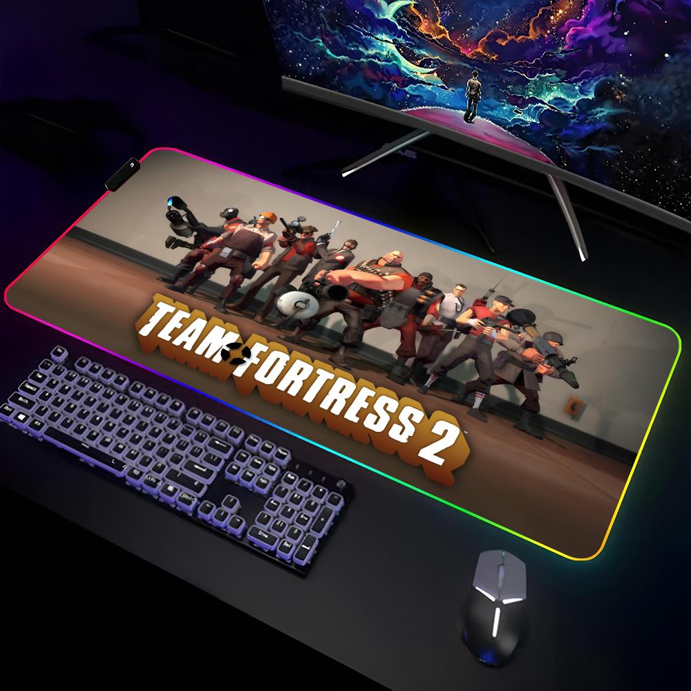 Gaming Keyboard No Rgb - Team F-Fortress 2 Spiel-Mauspad Gamer RGB