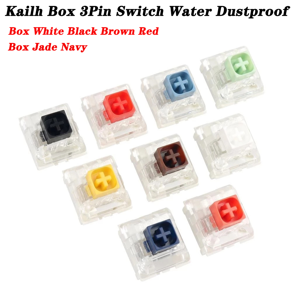 Gaming Keyboard Mini - Kailh BOX Mx-Schalter, weiß, rot, schwarz,
