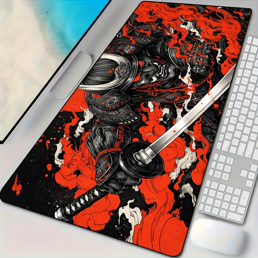 Gaming Keyboard High Ground - Fierce Oni Warrior Mauspad Schreibtischunterlage Große