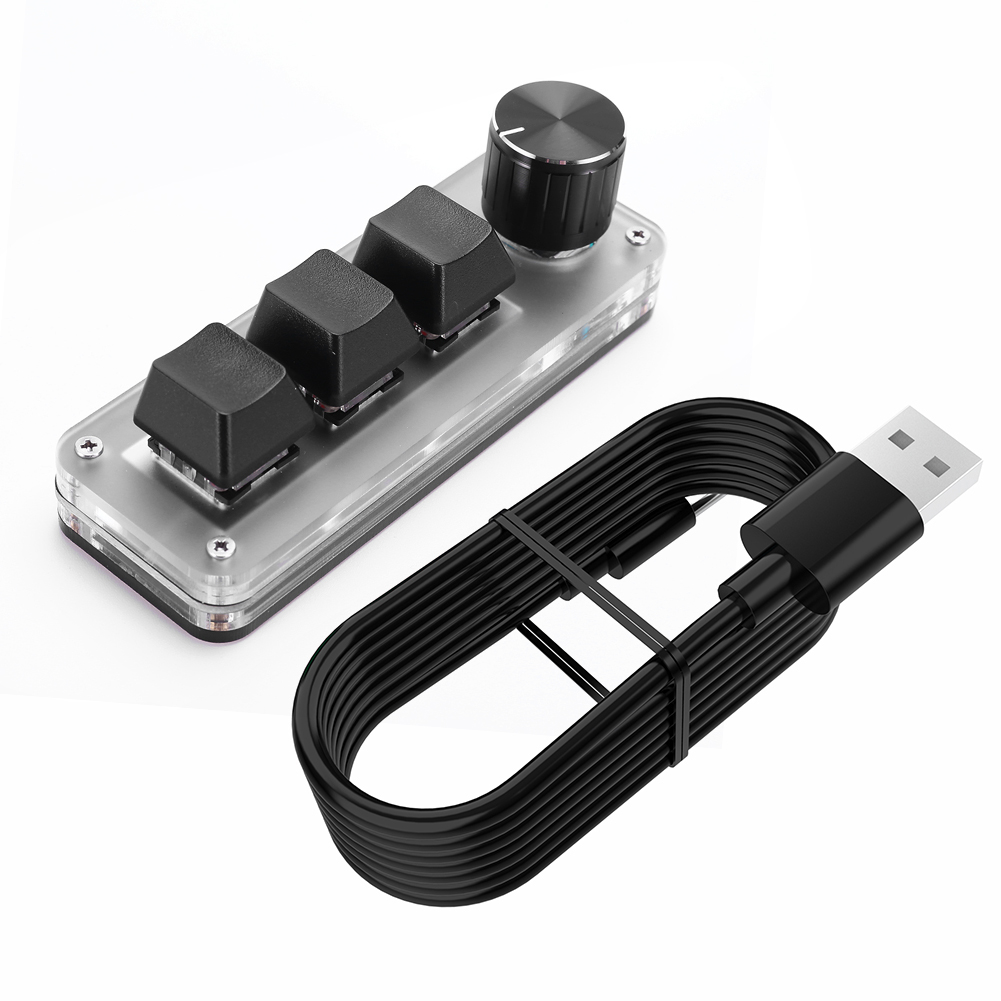 3-Tasten-1-Knopf/4-Tasten-Mini – Gaming Keyboard Mini Bewertung und Preis