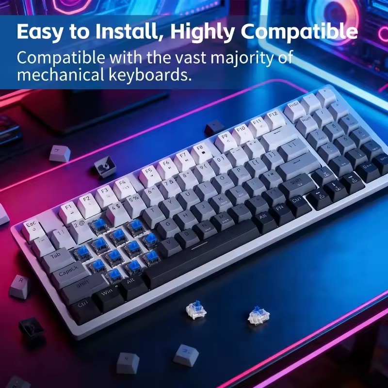 Ersatzschalter, 3-polig, dünne – Keyboard Gaming Blue Switch Bewertung und Preis