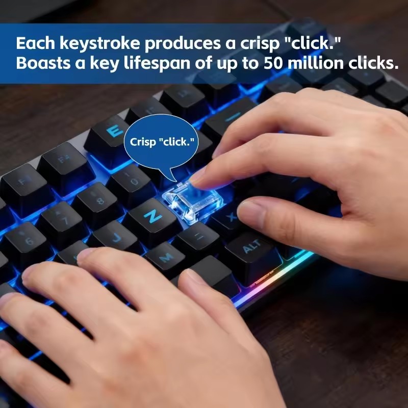 Ersatzschalter, 3-polig, dünne – Keyboard Gaming Blue Switch Bewertung und Preis