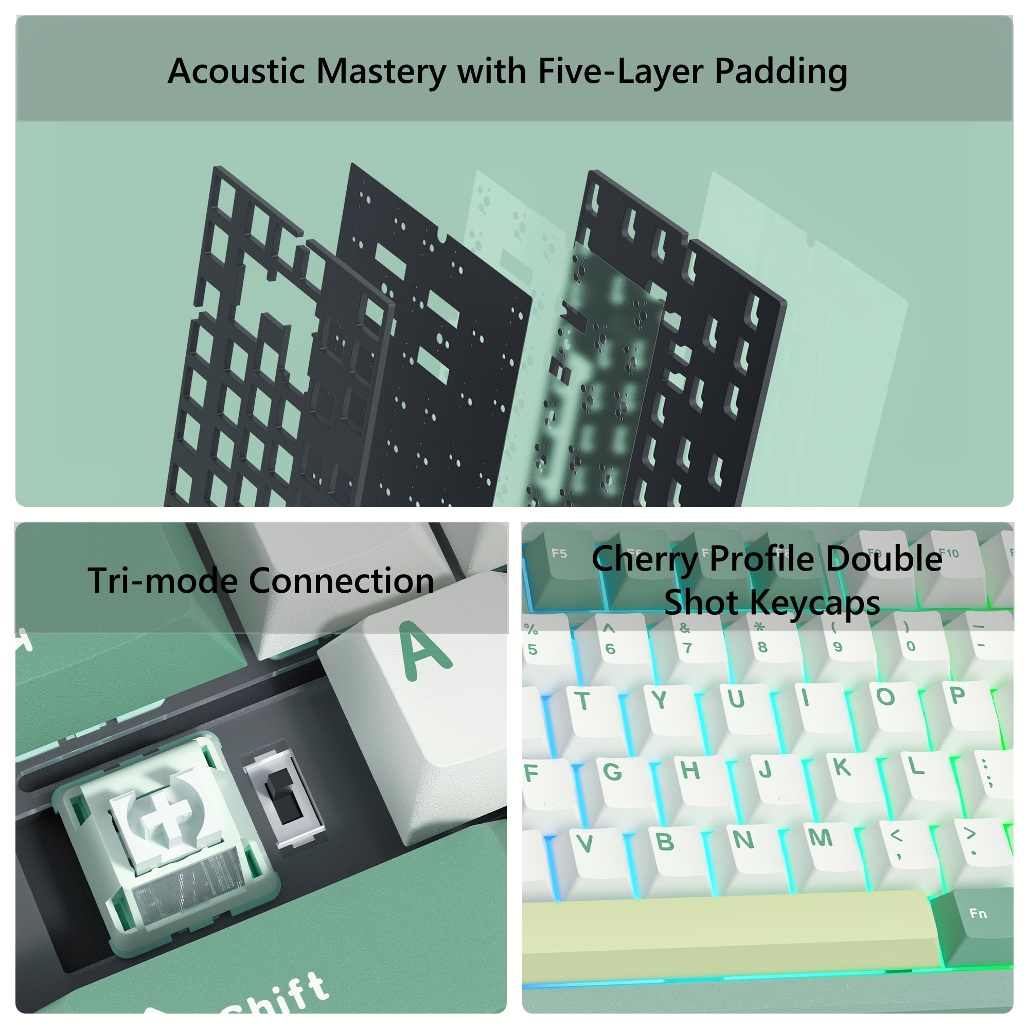 WOMIER SK75 Wireless Aluminium – Gaming Keyboard Hot Swappable Bewertung und Preis