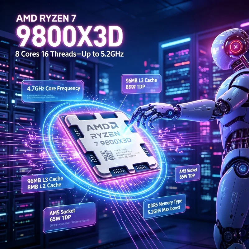 AMD Ryzen 7 9800X3D Content Cr – Amd Cpu Ryzen 7 Bewertung und Preis