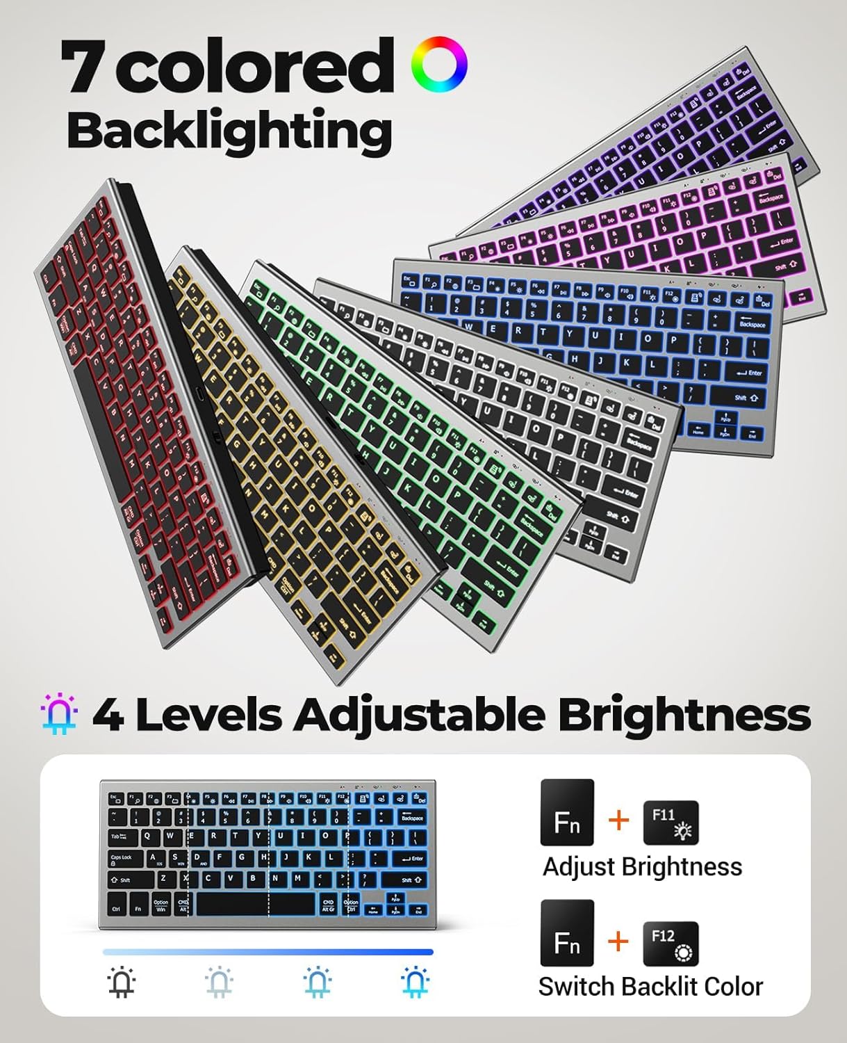 JOMAA Bluetooth-Funktastatur m – Gaming Keyboard Mini Bewertung und Preis