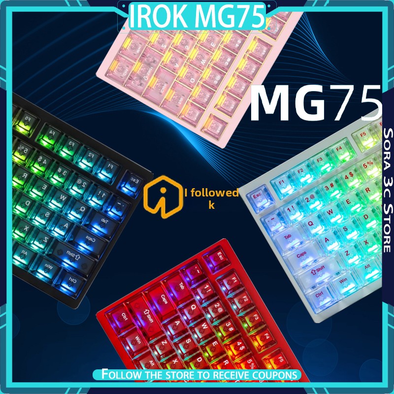 IROK MG75 PRO Mechanische Tast – Gaming Keyboard Hot Swappable Bewertung und Preis