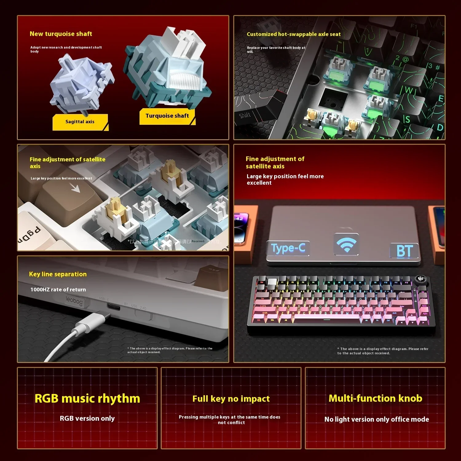 Leobog Hi75C Hi75 Hi75C Pro Al – Gaming Keyboard Mini Bewertung und Preis