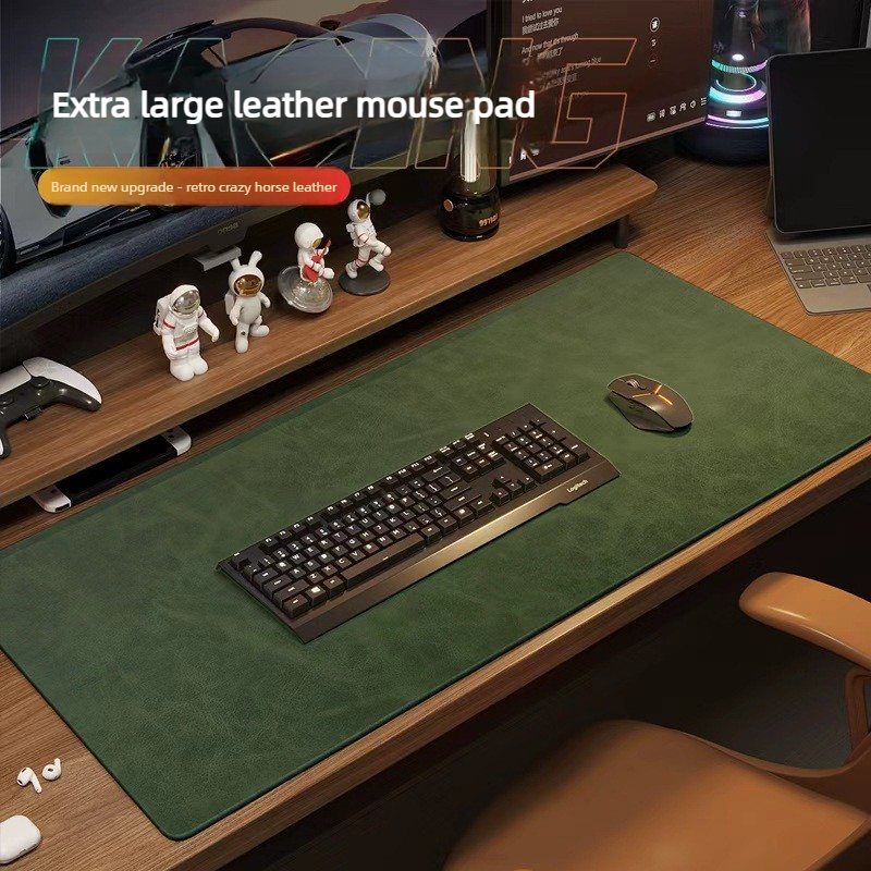 Crazy Horse Textur PU Mauspad  – Gaming Keyboard High Ground Bewertung und Preis